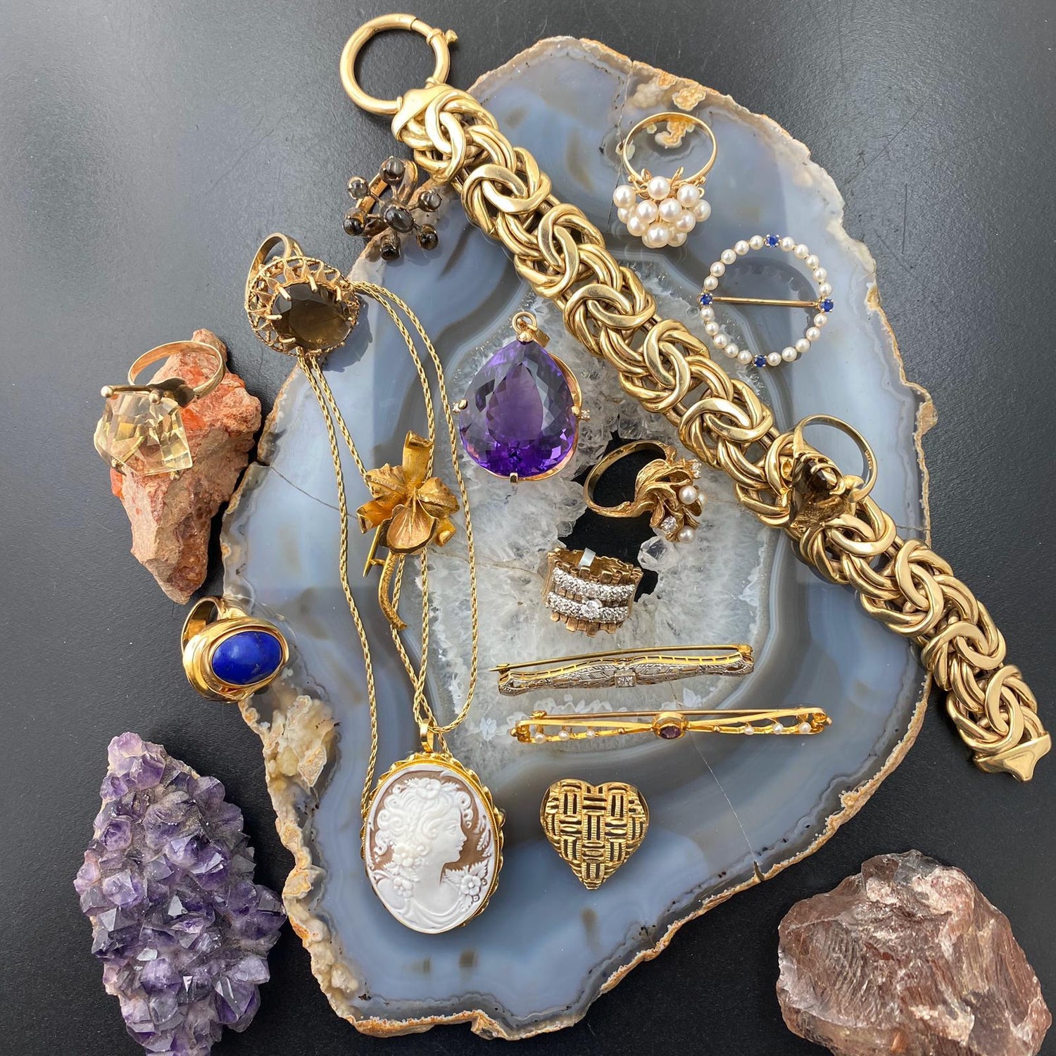 Vintage Gold Jewelry