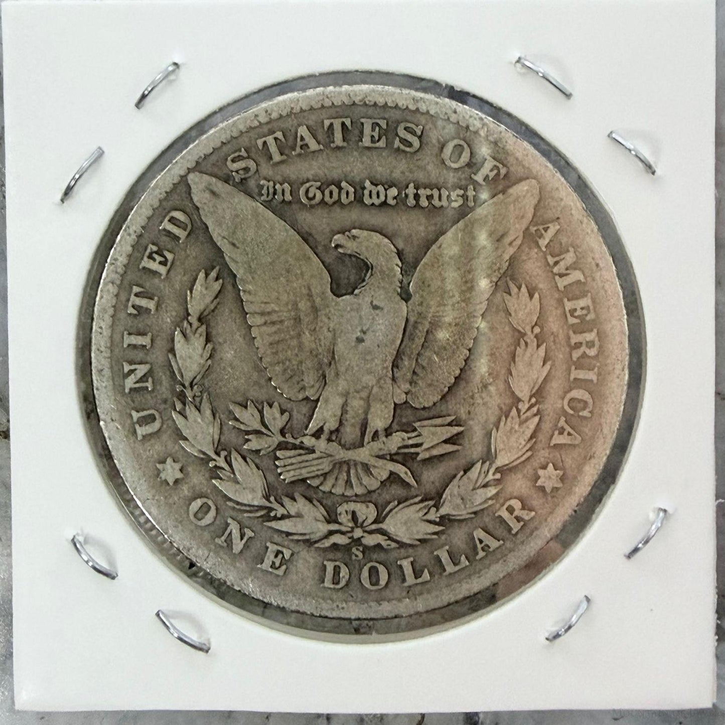 1901-S US 90% Morgan Silver Dollar G-VG #13126-19GH