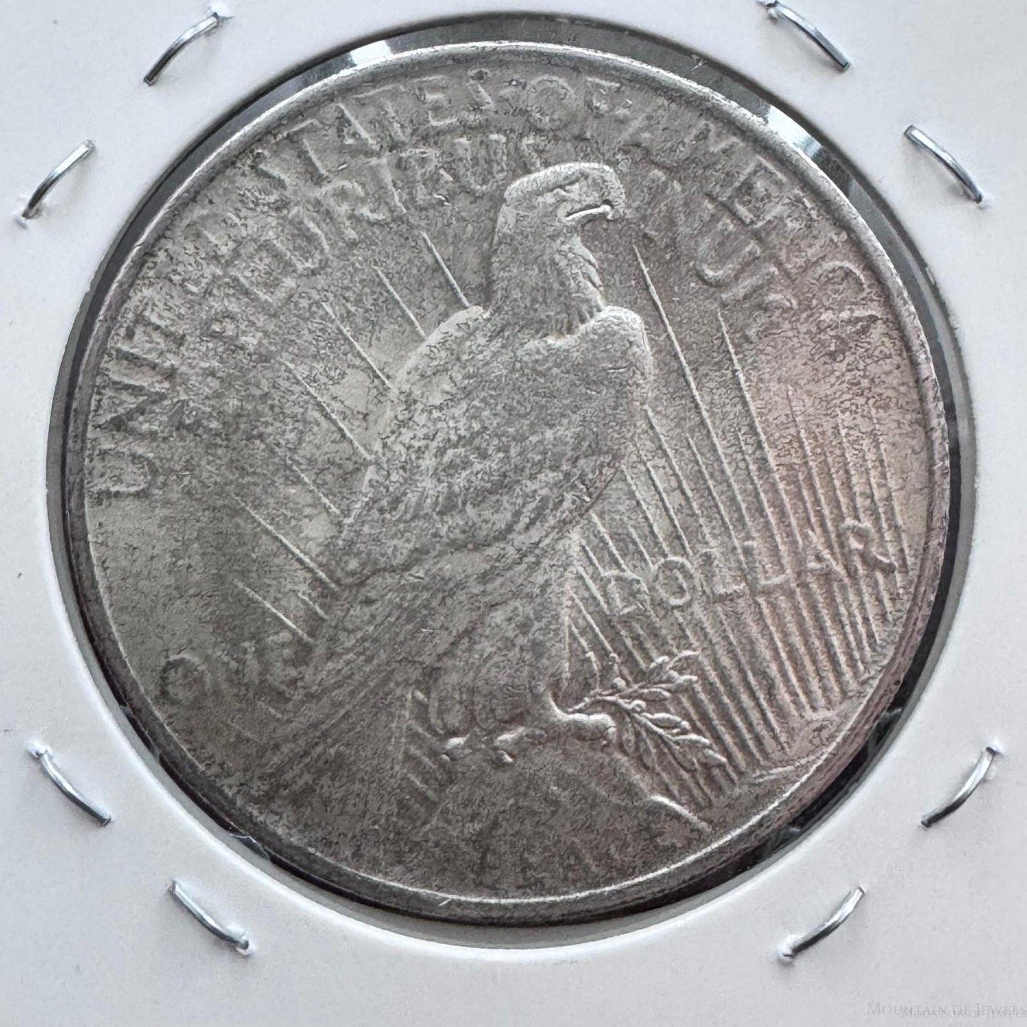 1923 US 90% Peace Silver Dollar VF-XF #71825-1GL STUNNING
