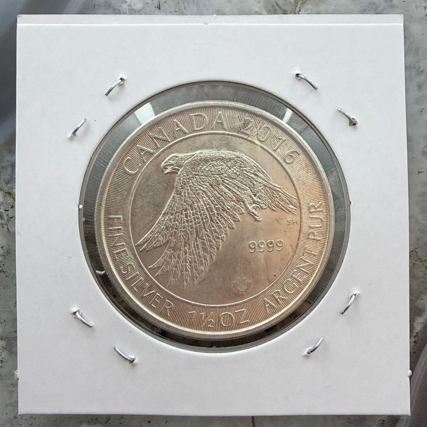 2016 Canada One and Half Ounce of .9999 Fine Silver Wildlife Series #121325-5PU