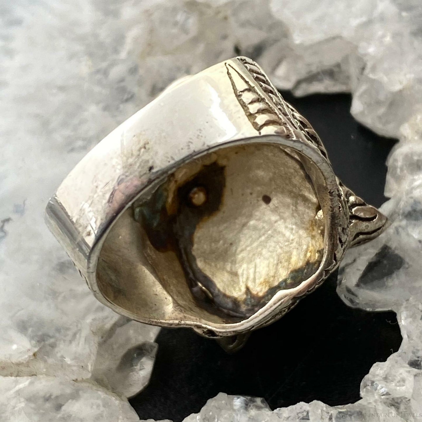 Sterling Silver Animal Ring Size 8 Men/Women 17.8 gr For Biker/ Rock N Roll