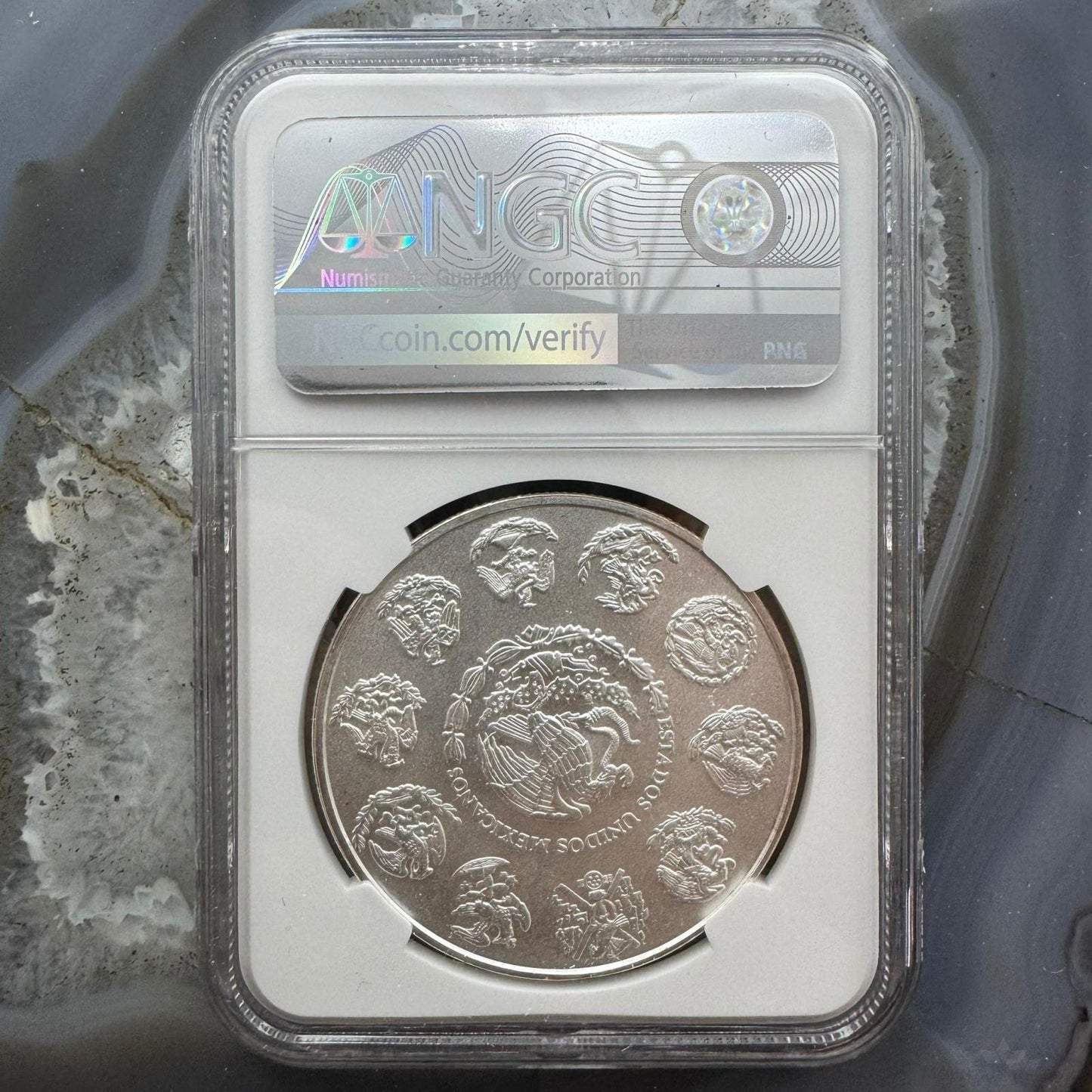 2011 Mexico One Ounce Libertad .999 Fine Silver NGC MS68 #2943174-019
