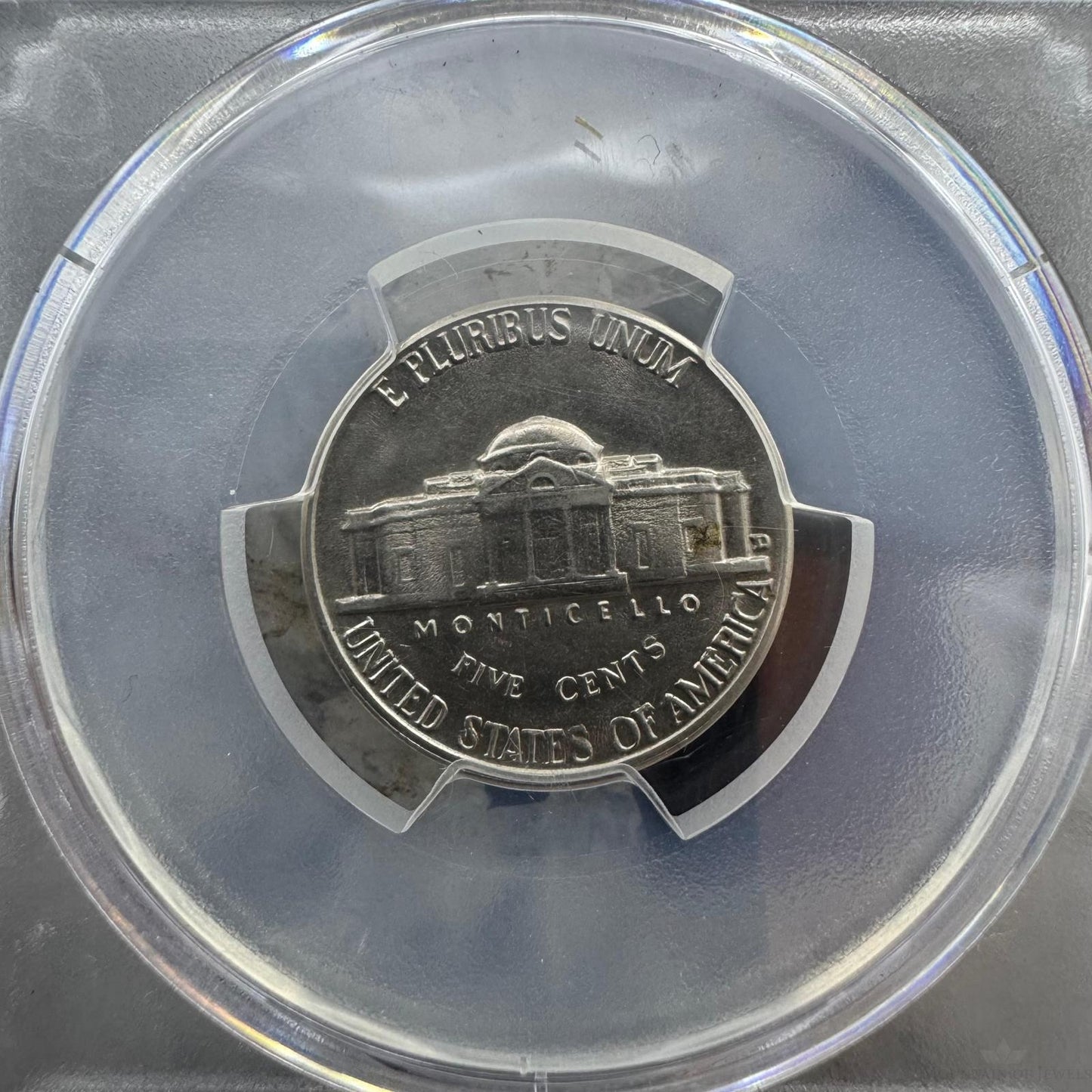 1961-D US Jefferson 5 Cents PCGS AU58 #108