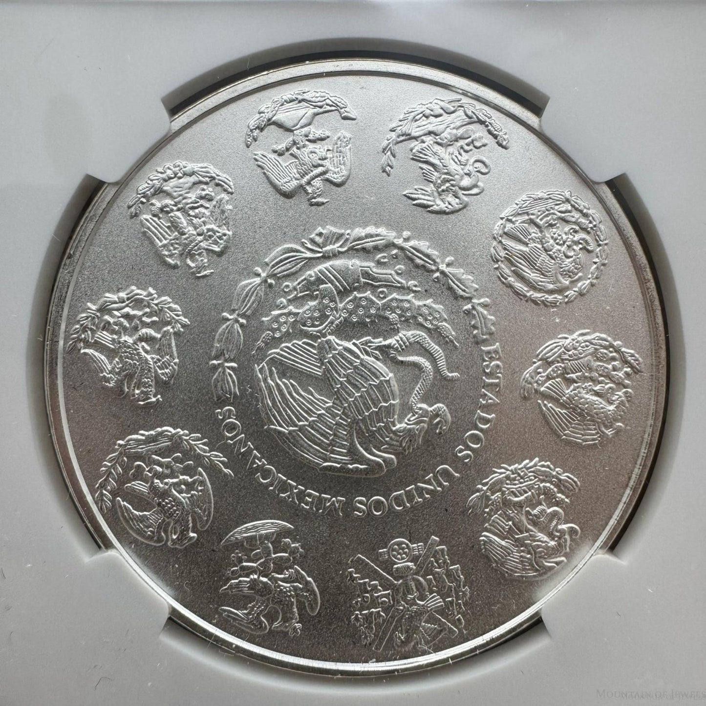 2011 Mexico One Ounce Libertad .999 Fine Silver NGC MS68 #2943174-019
