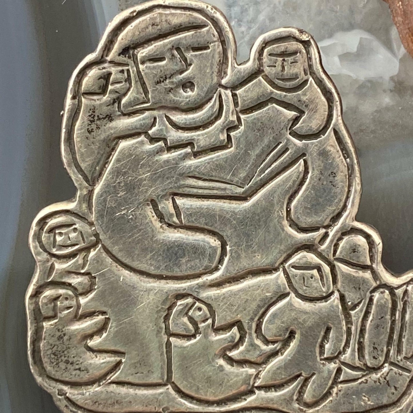 Sterling Silver Storyteller Pendant