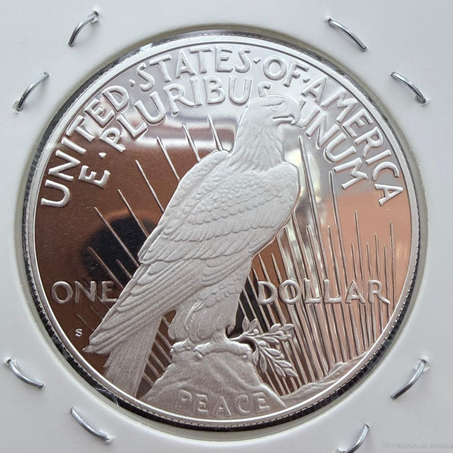 US 2023 One Troy Ounce .999 Fine Silver Liberty Head Design Proof #102525-8HXPE