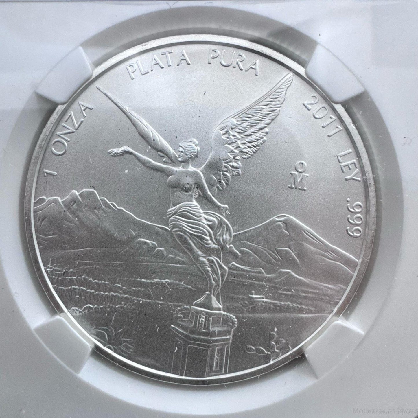 2011 Mexico Libertad One Ounce .999 Fine Silver NGC MS69 #018 Special
