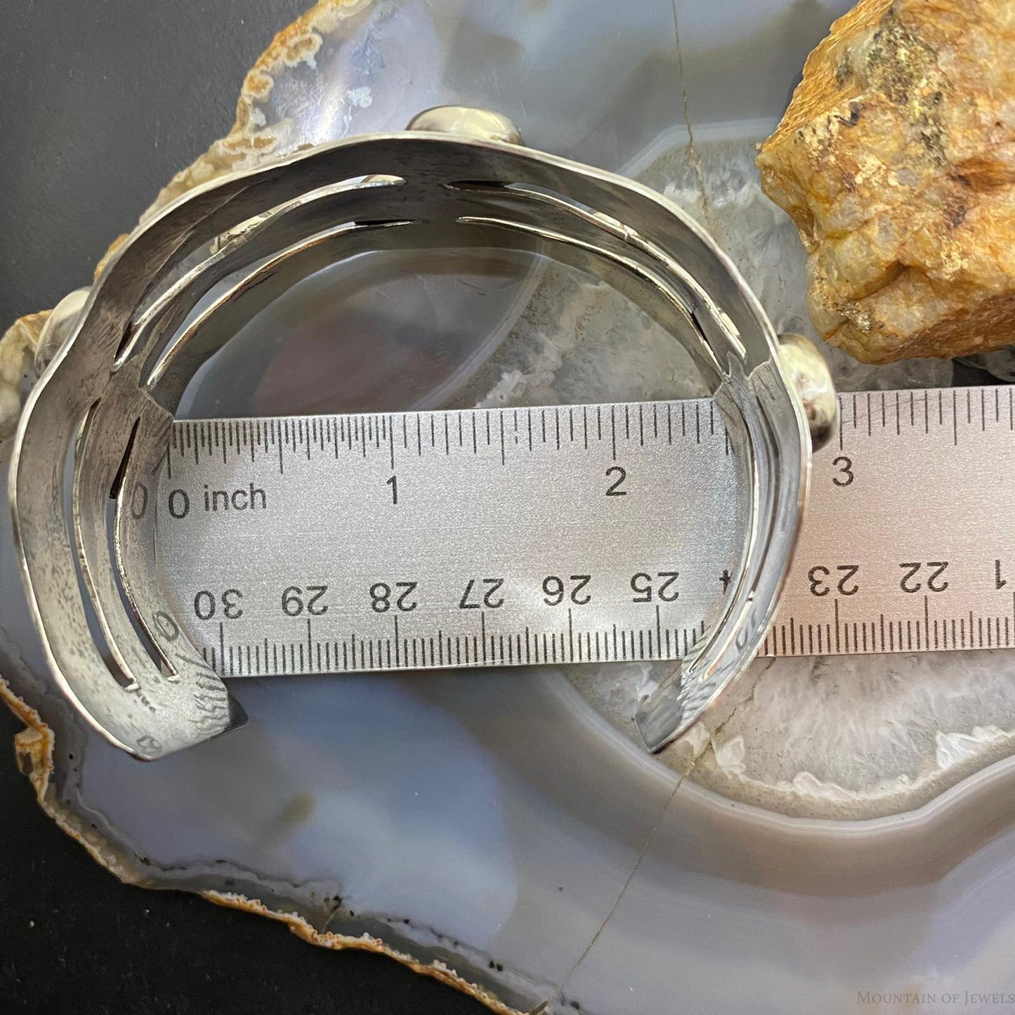 Silver Decorated Fashion Cuff Bracelet For Women