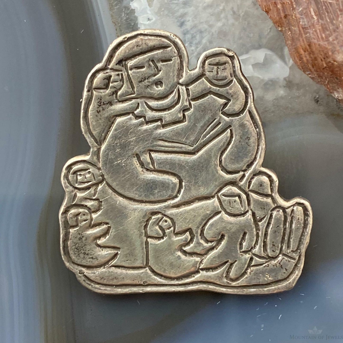 Sterling Silver Storyteller Pendant