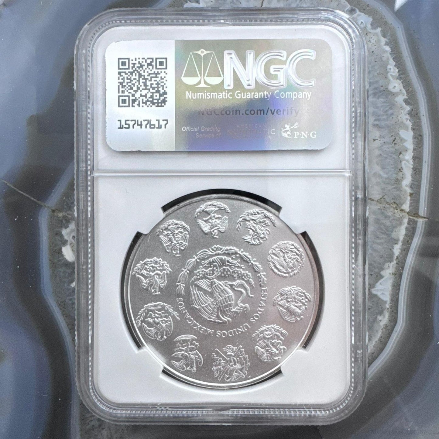 2011 Mexico One Ounce .999 Fine Silver NGC MS70 #019 HIGHEST GRADE