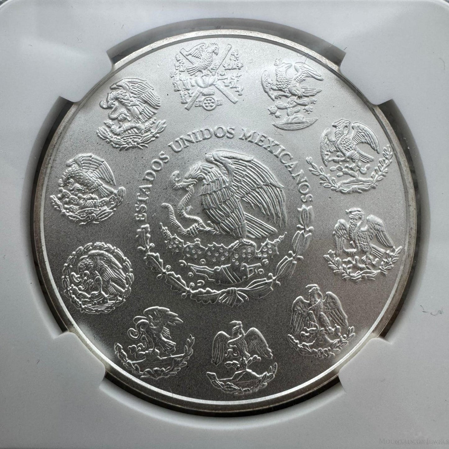 2011 Mexico One Ounce Libertad .999 Fine Silver NGC MS68 #2943174-001