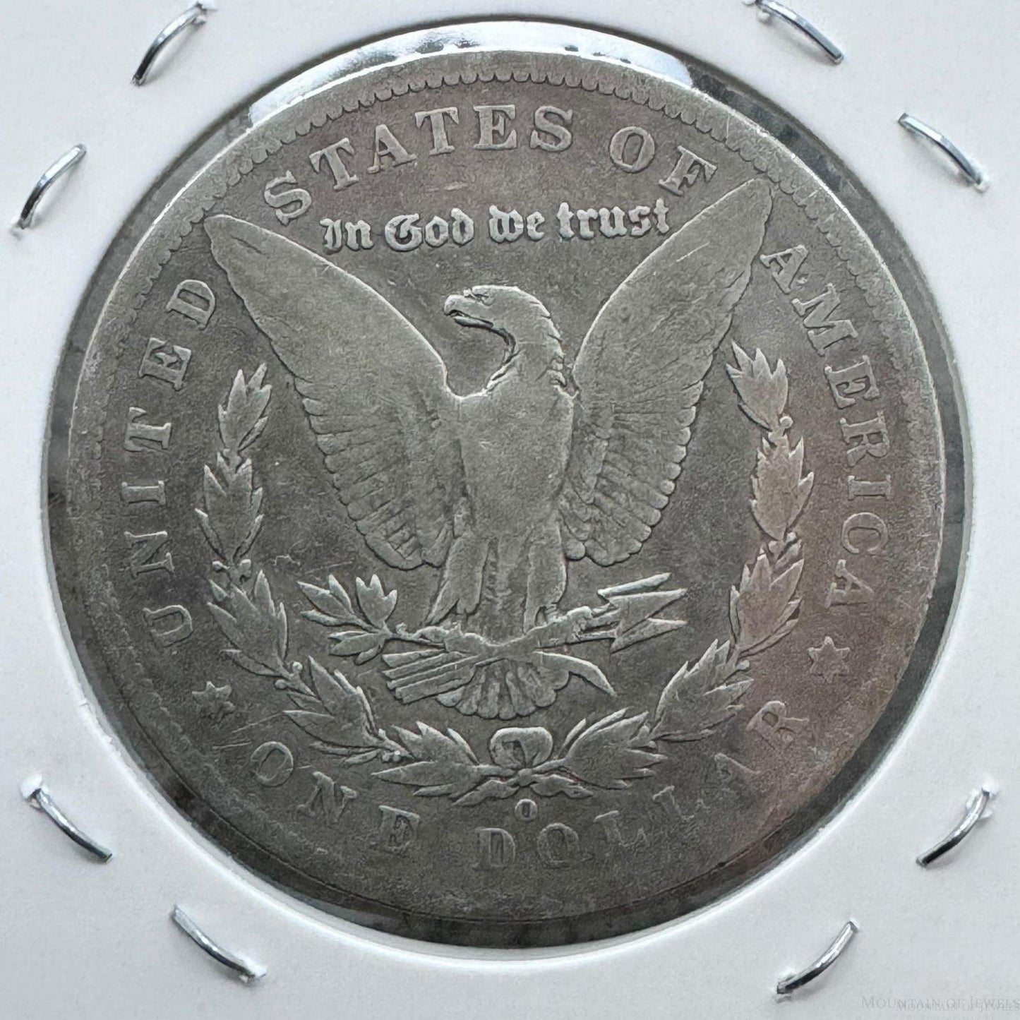 1885-O US 90% Morgan Silver Dollar AG-G #61424-6GO