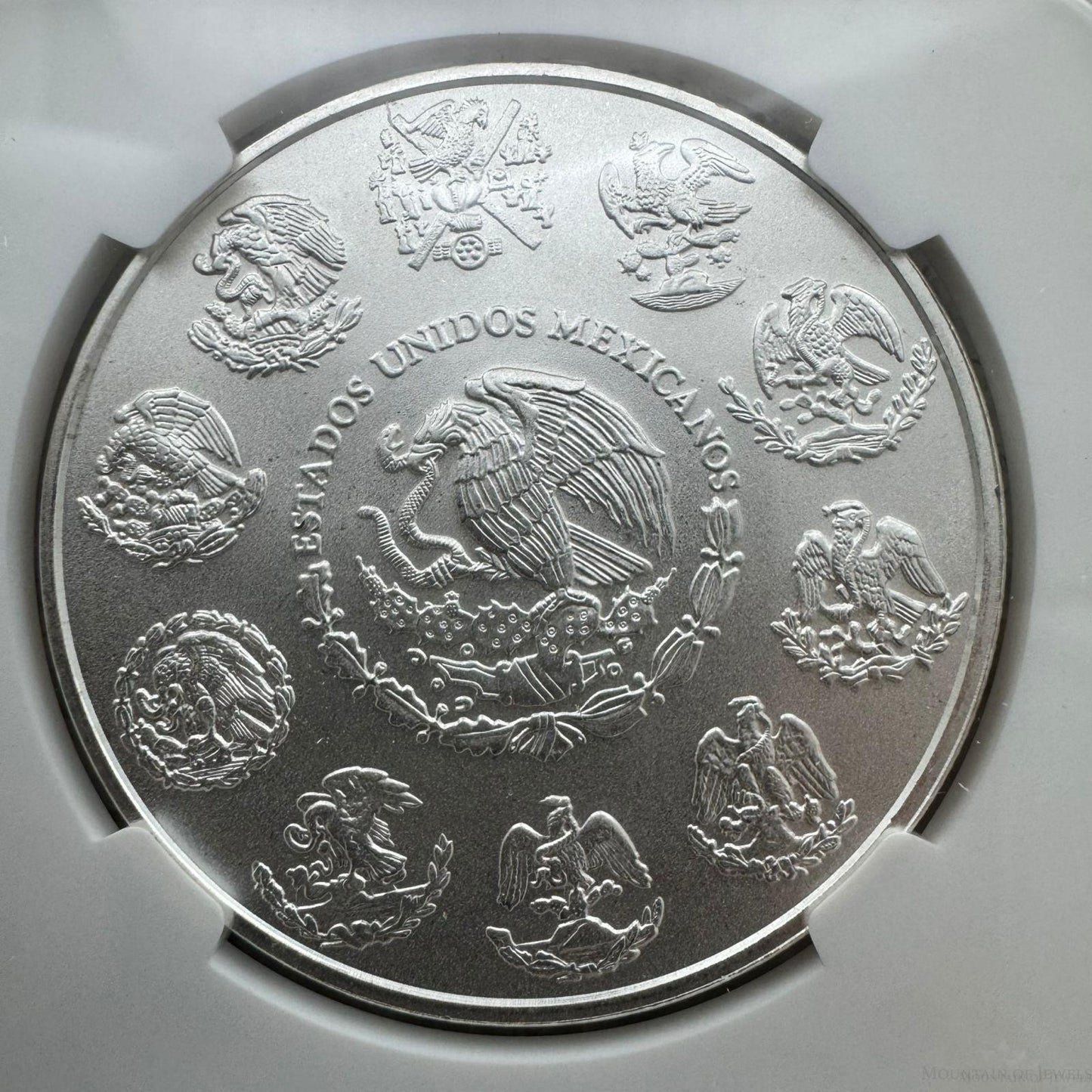 2011 Mexico One Ounce Libertad .999 Fine Silver NGC MS68 #2943174-006