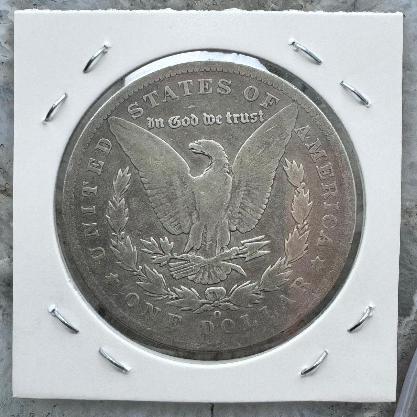 1885-O US 90% Morgan Silver Dollar AG-G #61424-6GO