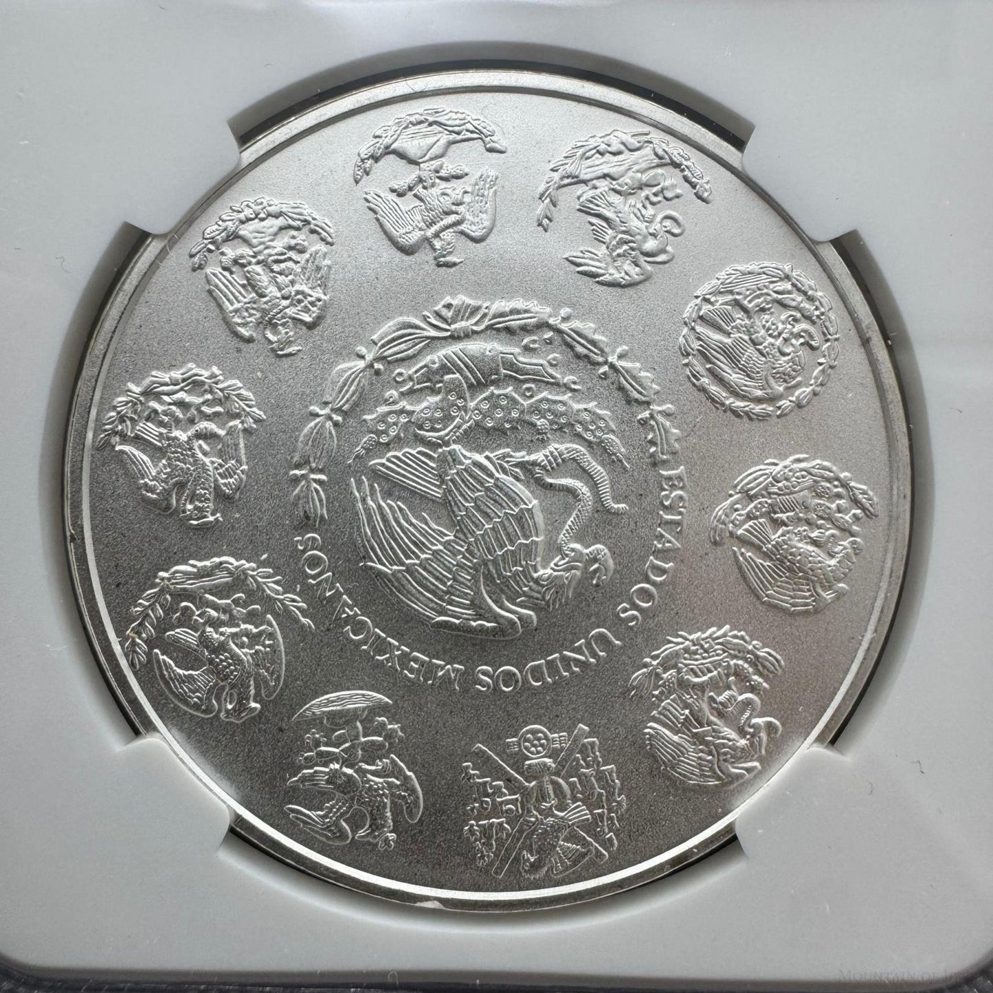 2011 Mexico One Ounce Libertad .999 Fine Silver NGC MS68 #2943174-011