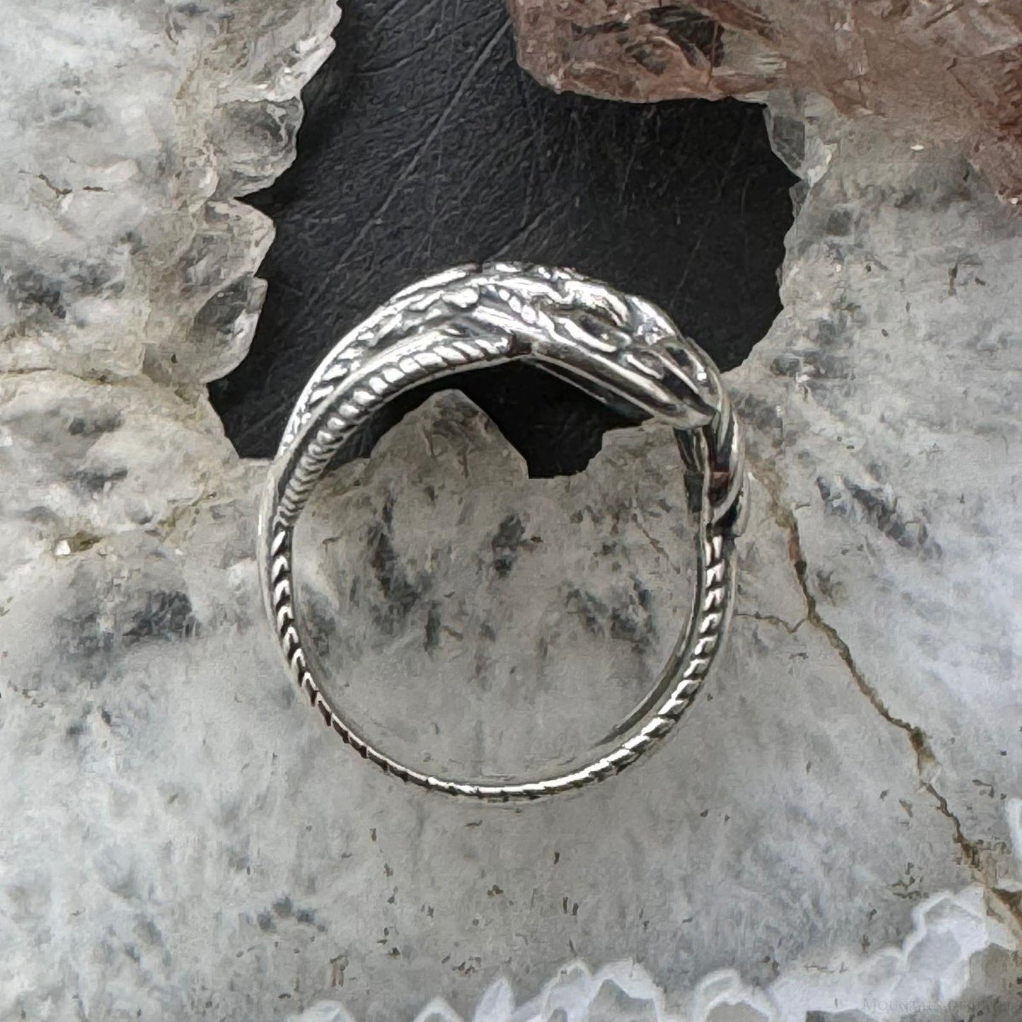 Carolyn Pollack Sterling Silver Swirly Decorated Ring For Women w/Size Variety