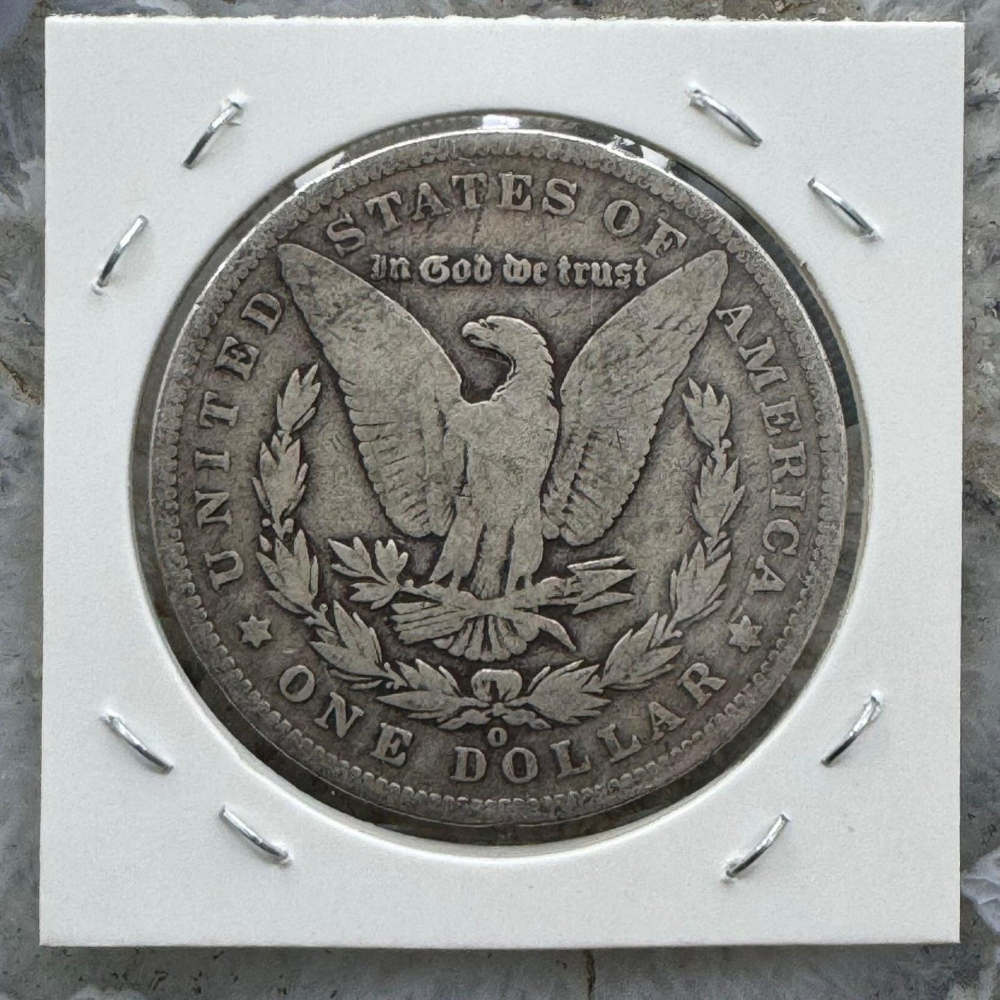 1890-O US 90% Morgan Silver Dollar VG-F #51124-6GH