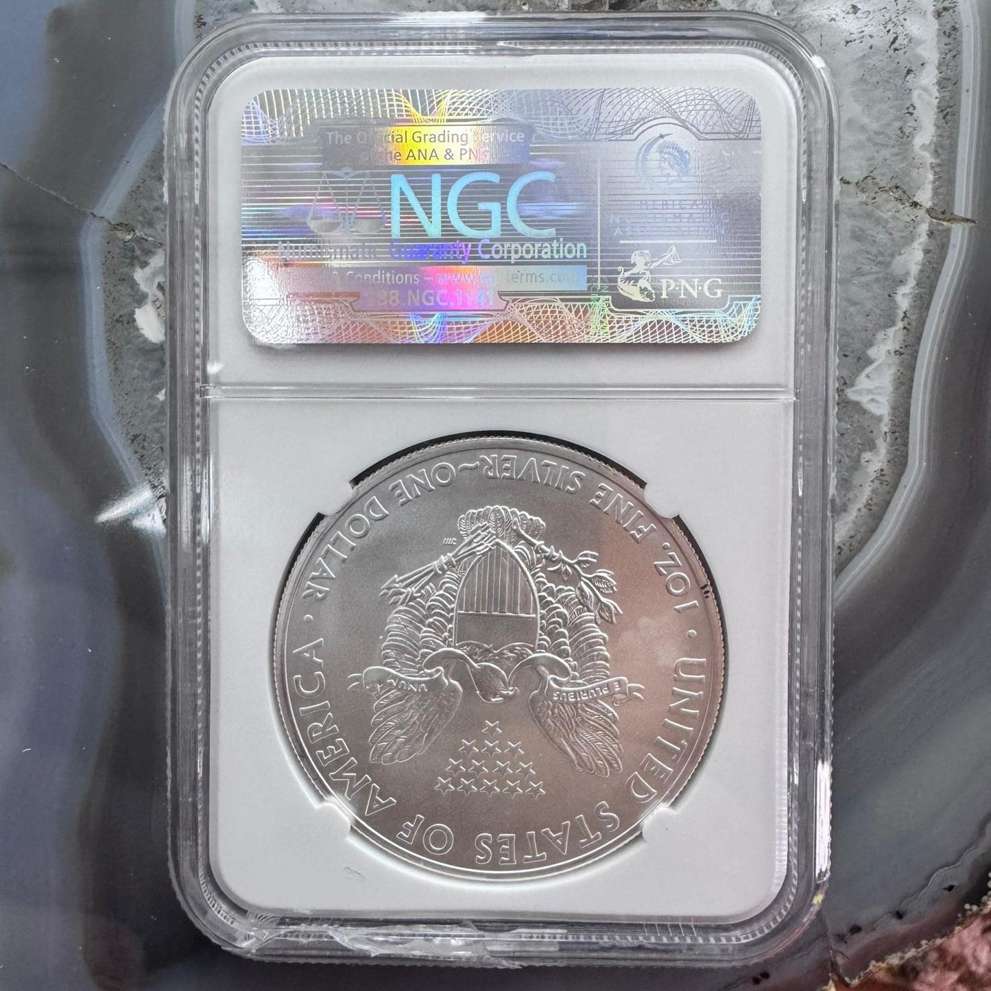 2012-S US 1.0oz .999 Fine American Silver Eagle NGC MS69 First Releases #027