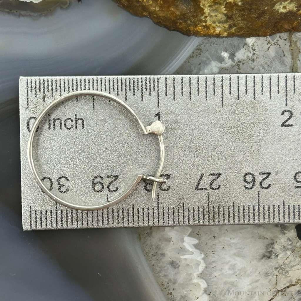 Sterling Silver Fashion Diamond Cut Hoop Earrings For Women