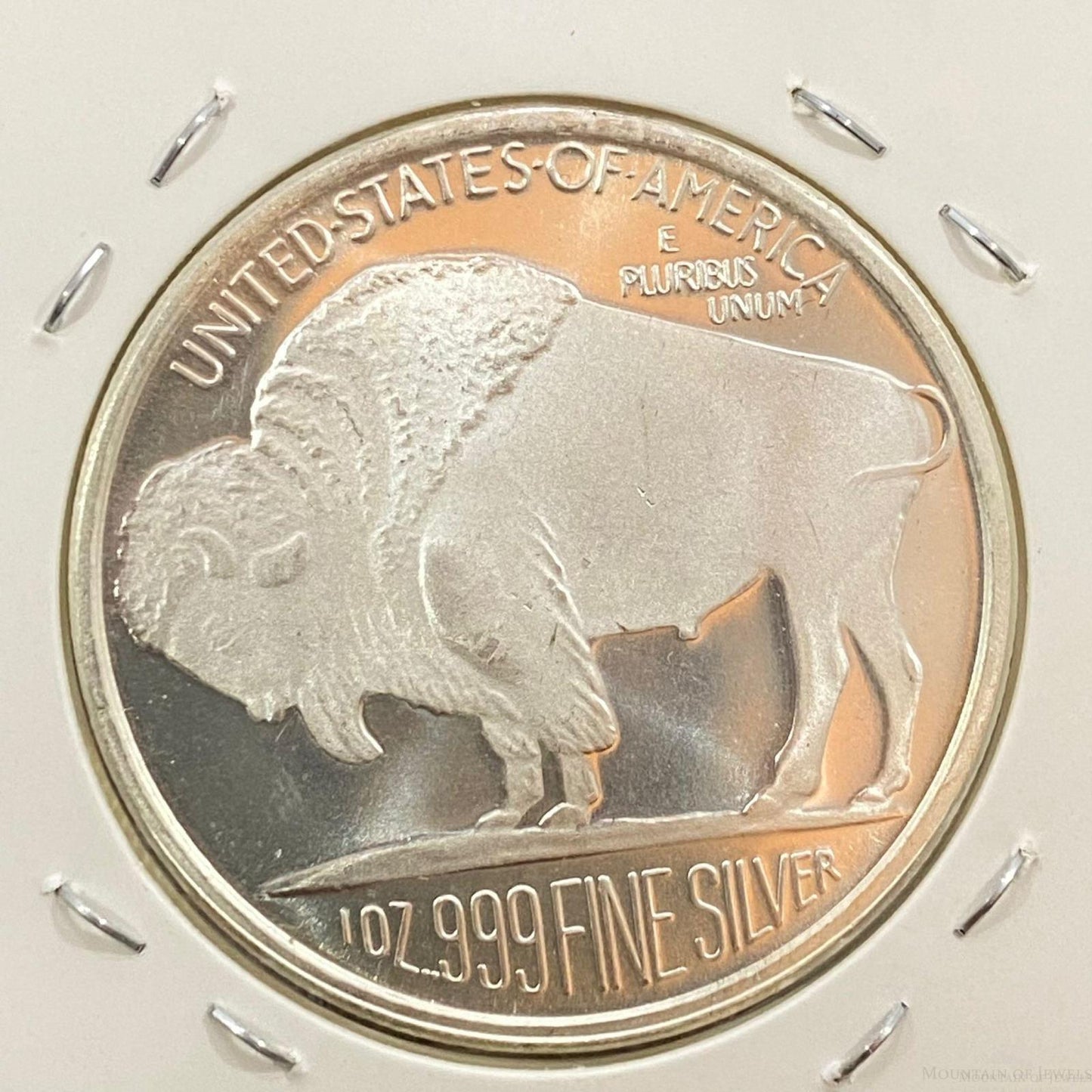 1.0 Ozt US Indian Head Design .999 Fine Silver BU #51123-14OH