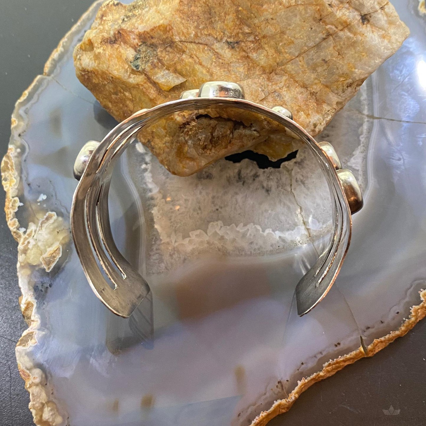 Silver Decorated Fashion Cuff Bracelet For Women