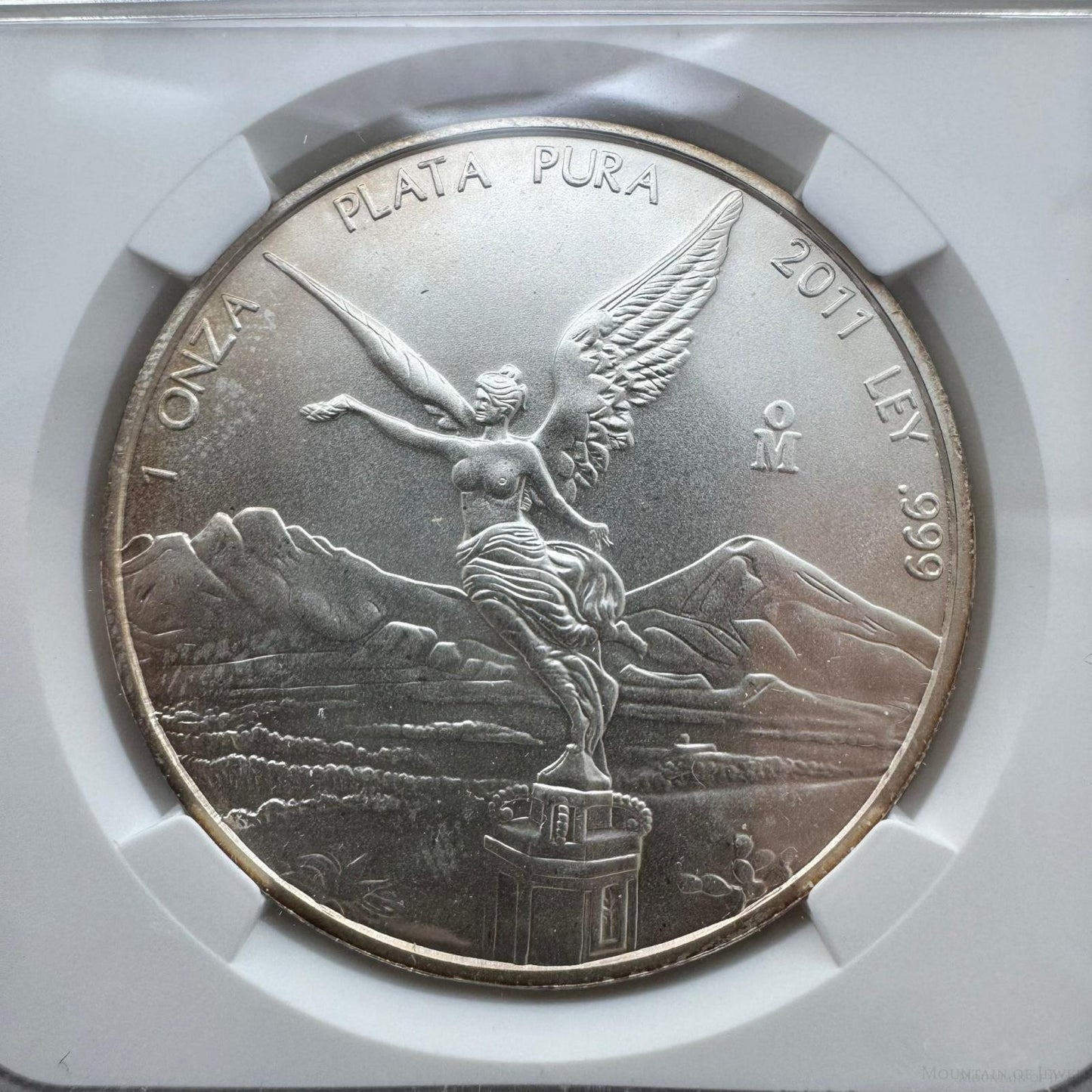 2011 Mexico One Ounce Libertad .999 Fine Silver NGC MS68 #2943174-008 Tonning