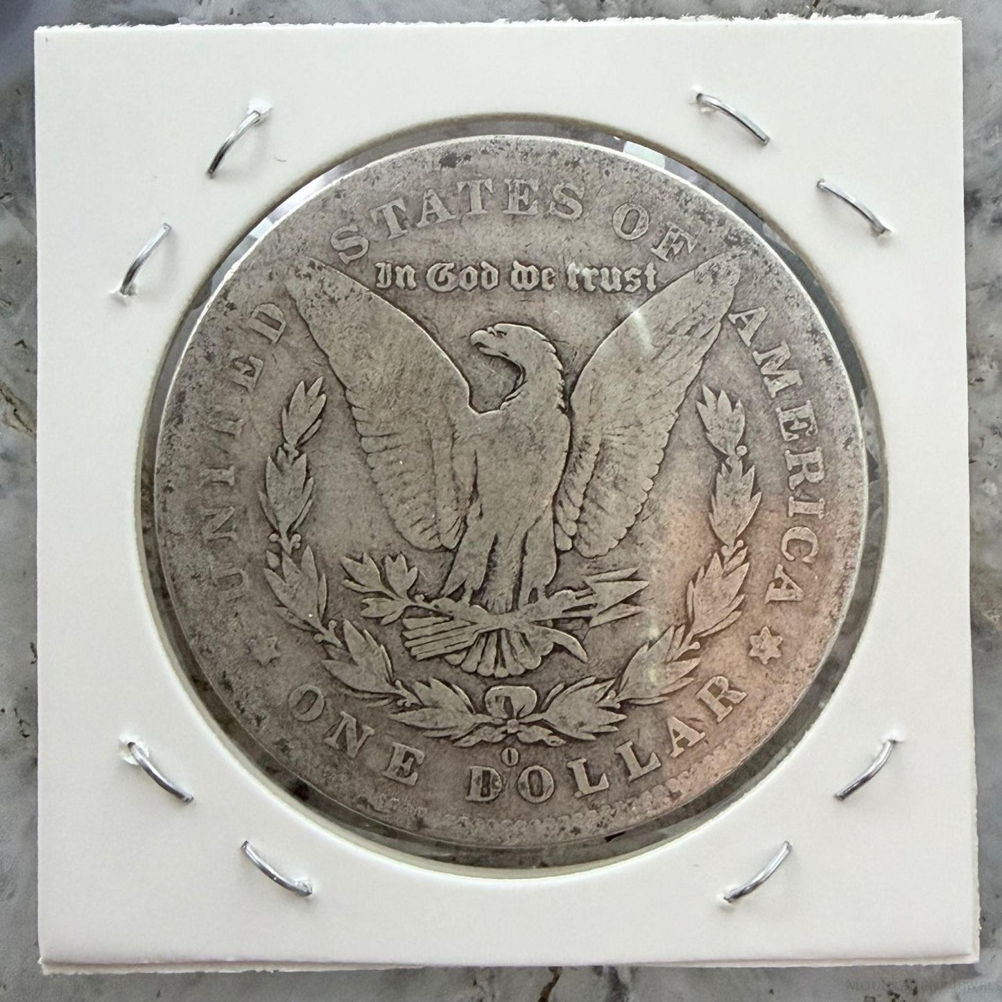 US 1881-O 90% Morgan Silver Dollar G-VG #122125-9GH