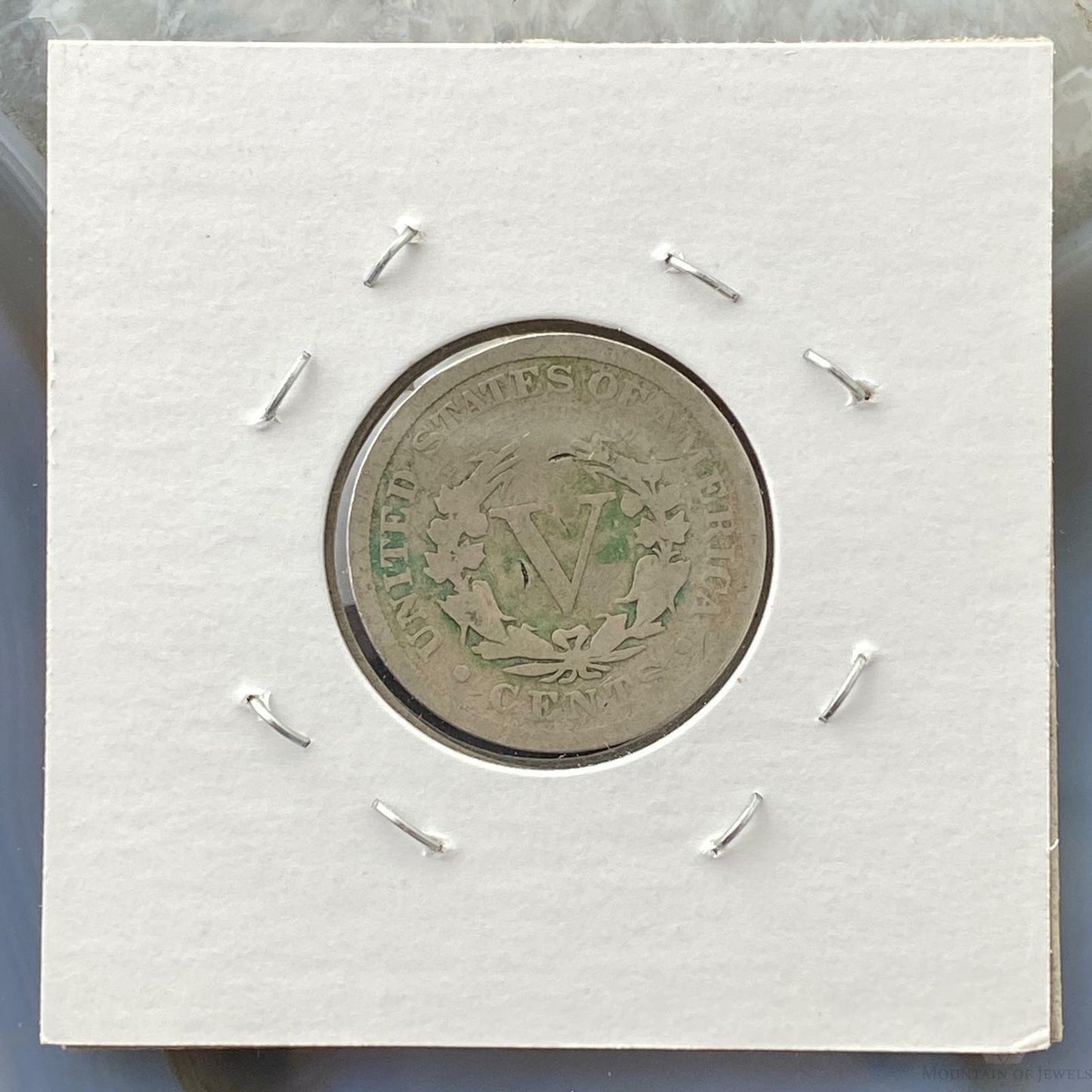 1910 US 5 Cents Liberty Head Nickel Antique Collectible Coin #92920-11
