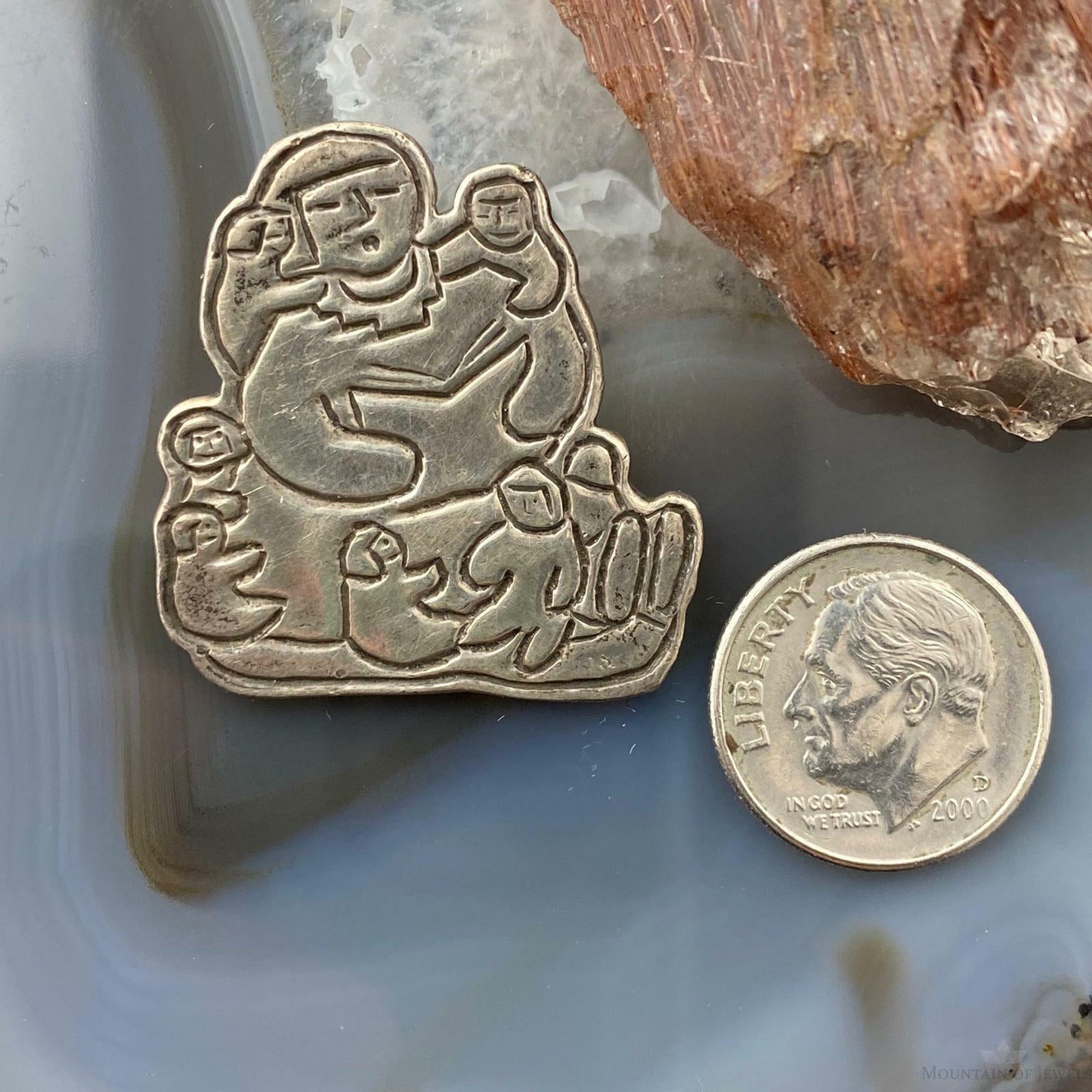 Sterling Silver Storyteller Pendant
