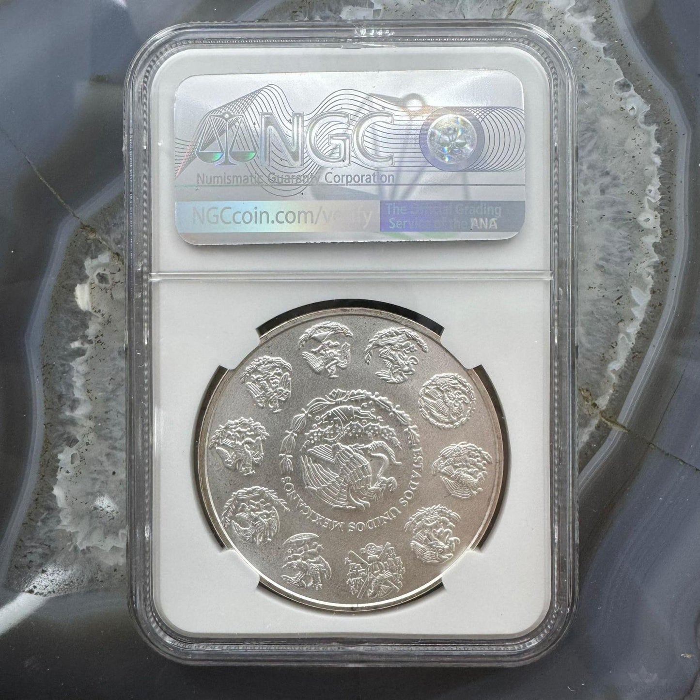 2011 Mexico One Ounce Libertad .999 Fine Silver NGC MS68 #2943174-008 Tonning