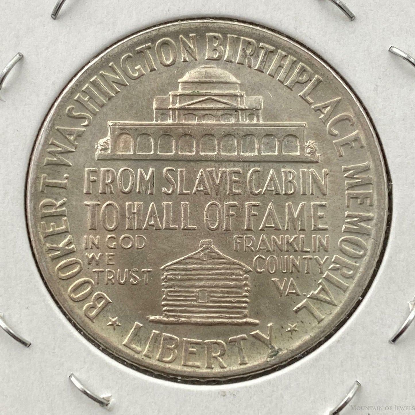 1946 US Booker Washington Silver Commemorative Half Dollar Collectible 111920-1