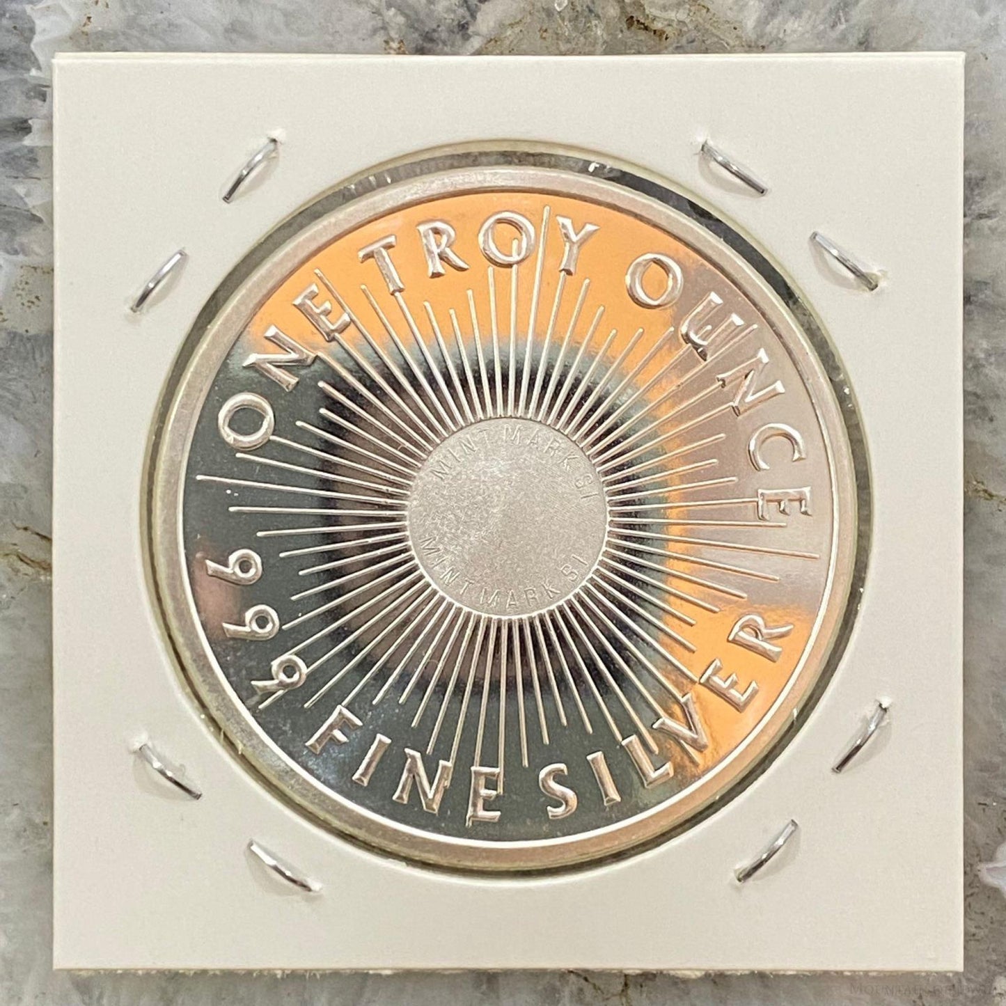 1.0 Ozt US Flying Eagle Design .999 Fine Silver Sunshine Minting BU #51123-8OH