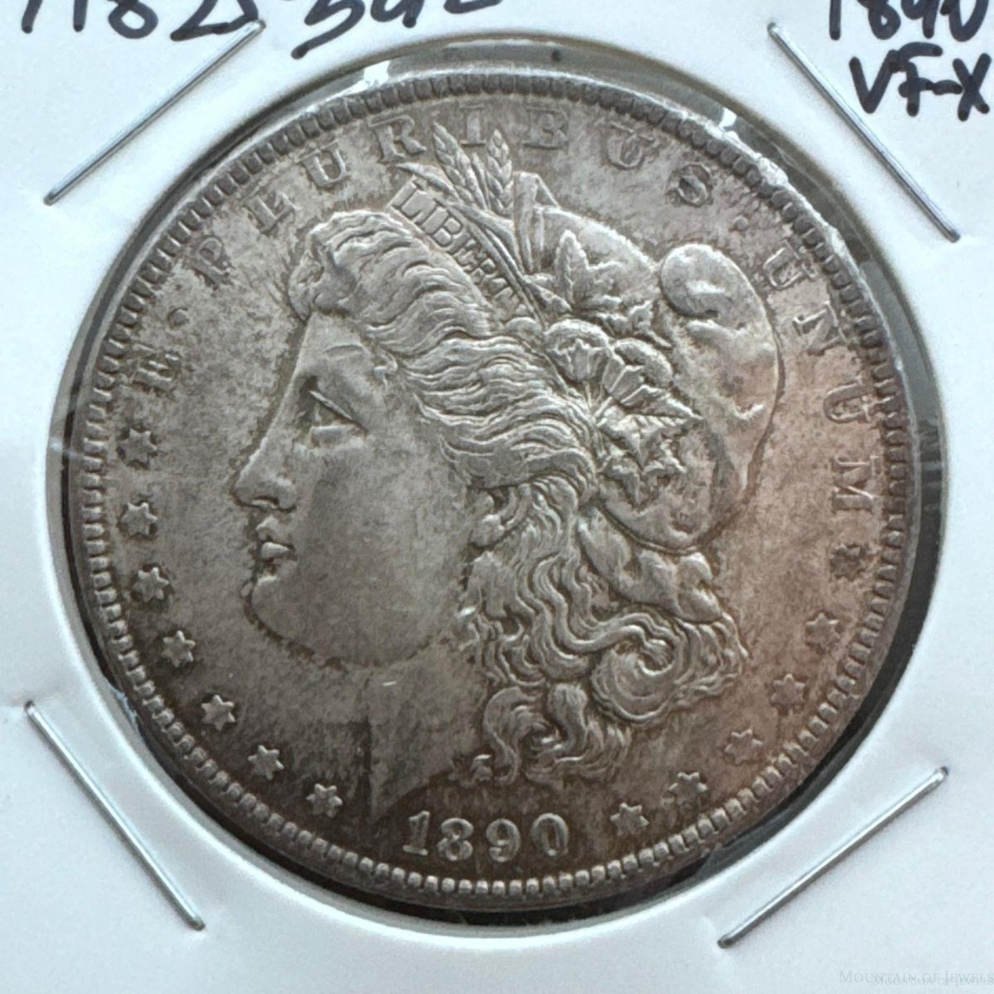 1890 US 90% Morgan Silver Dollar VF-XF #71825-5GL