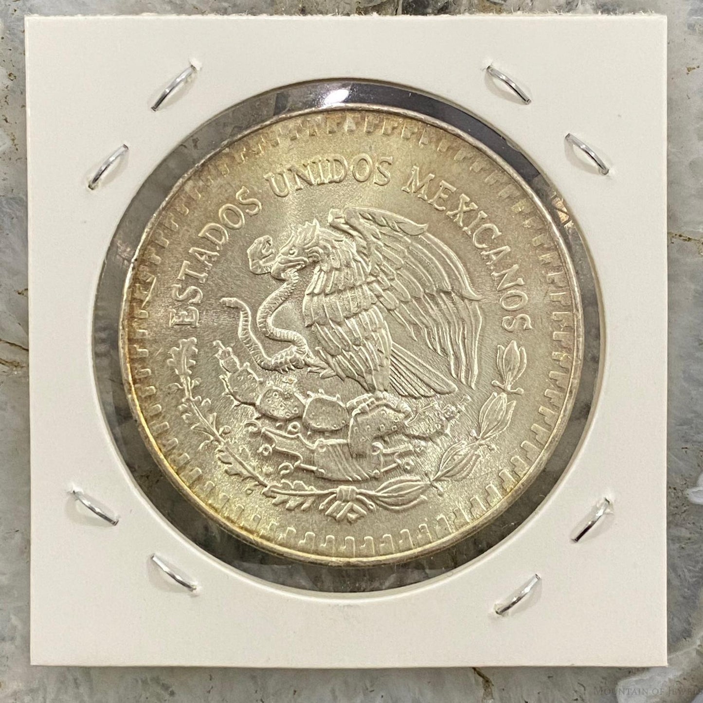 1968 Mexico 1.0 Troy Ounce .999 Fine Silver #52023-1GE