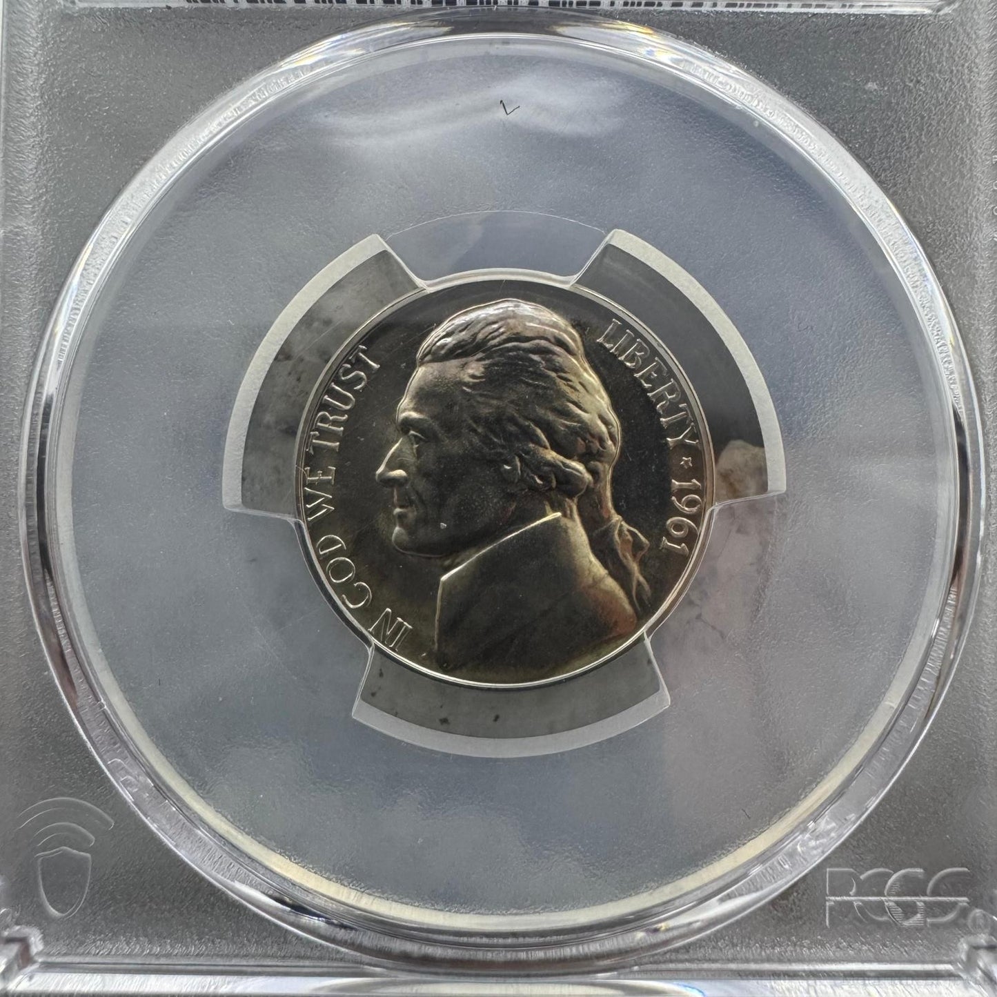 1961 US 5 Cents PCGS PR66 #019