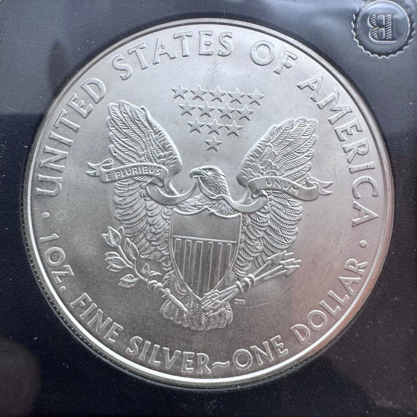 2010 US 1.0oz .999 Fine American Silver Eagle Brilliant Uncirculated #026
