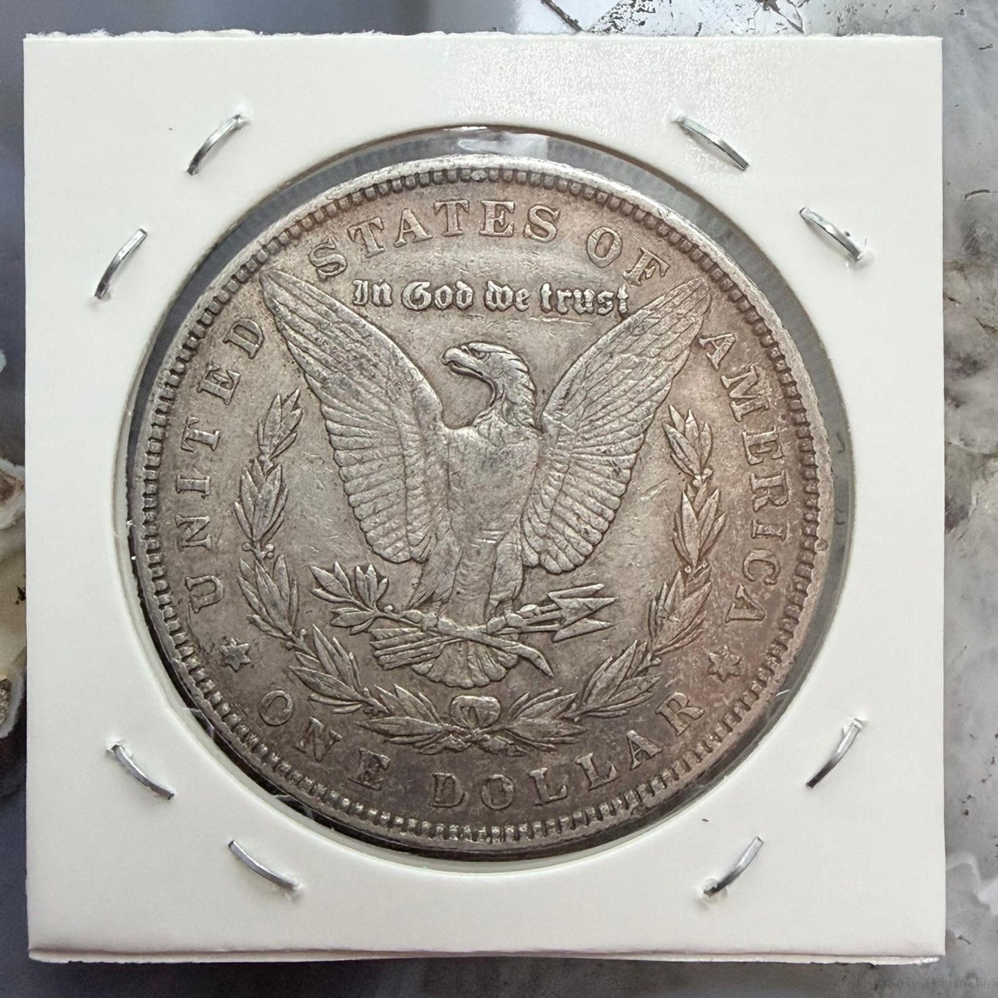 1885 US 90% Morgan Silver Dollar VG-F #51626-2U