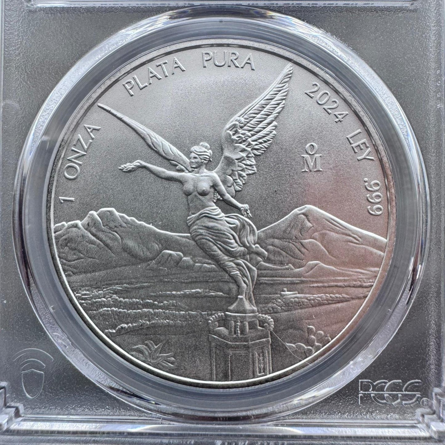 2024 Mexico One Troy Ounce .999 Fine Silver Liberated PCGS MS69 #952