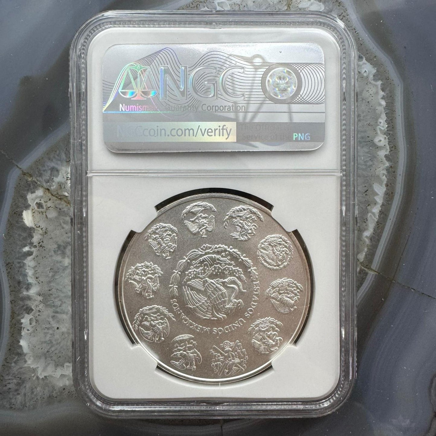 2011 Mexico One Ounce Libertad .999 Fine Silver NGC MS69 #2943174-017