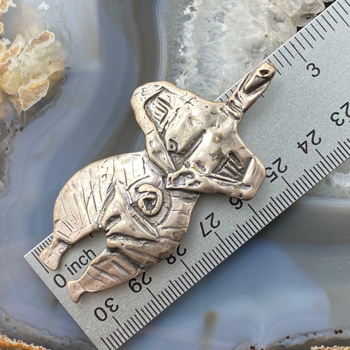 Silver Women Figure Artistic Unique Brooch