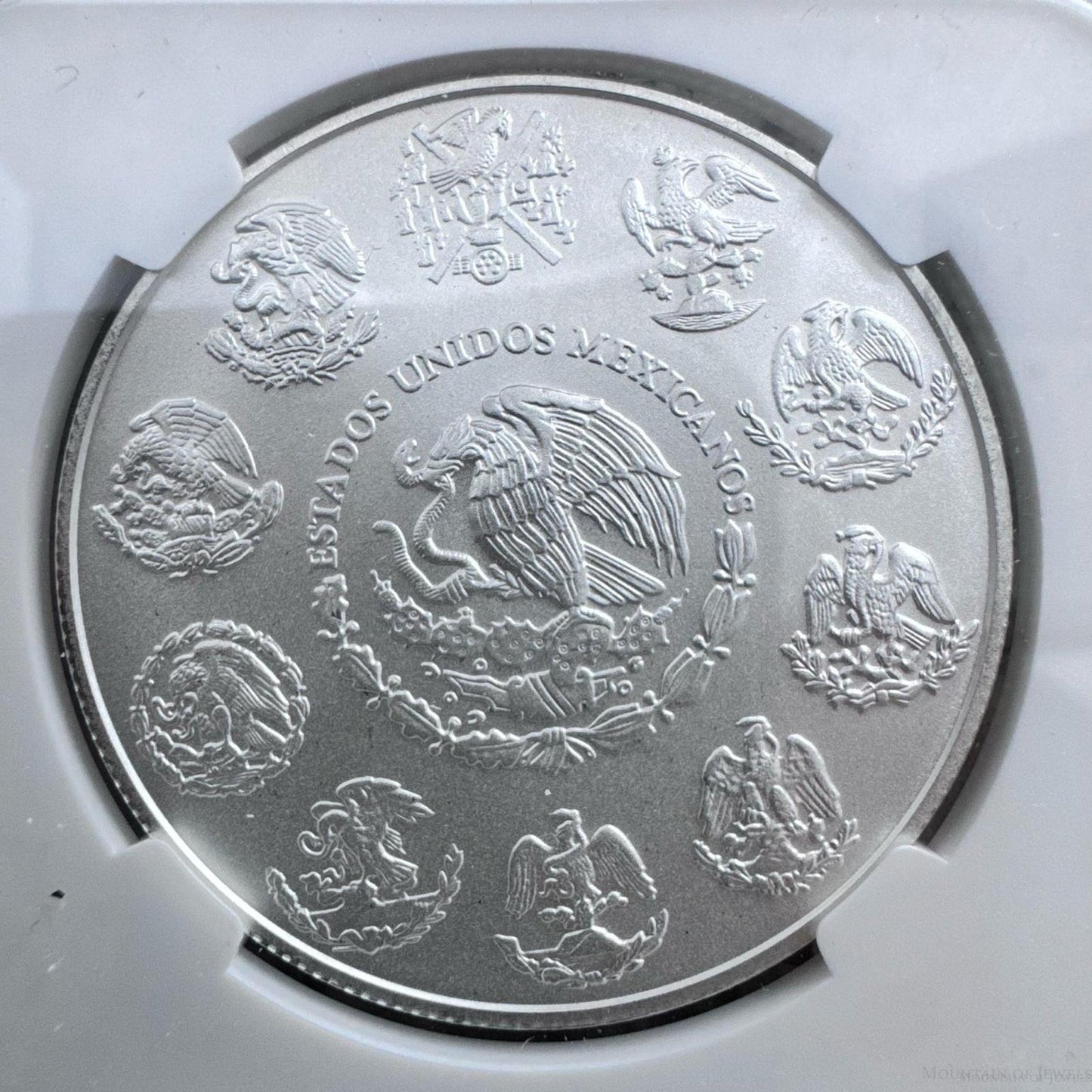 2011 Mexico Libertad One Ounce .999 Fine Silver NGC MS69 #018 Special