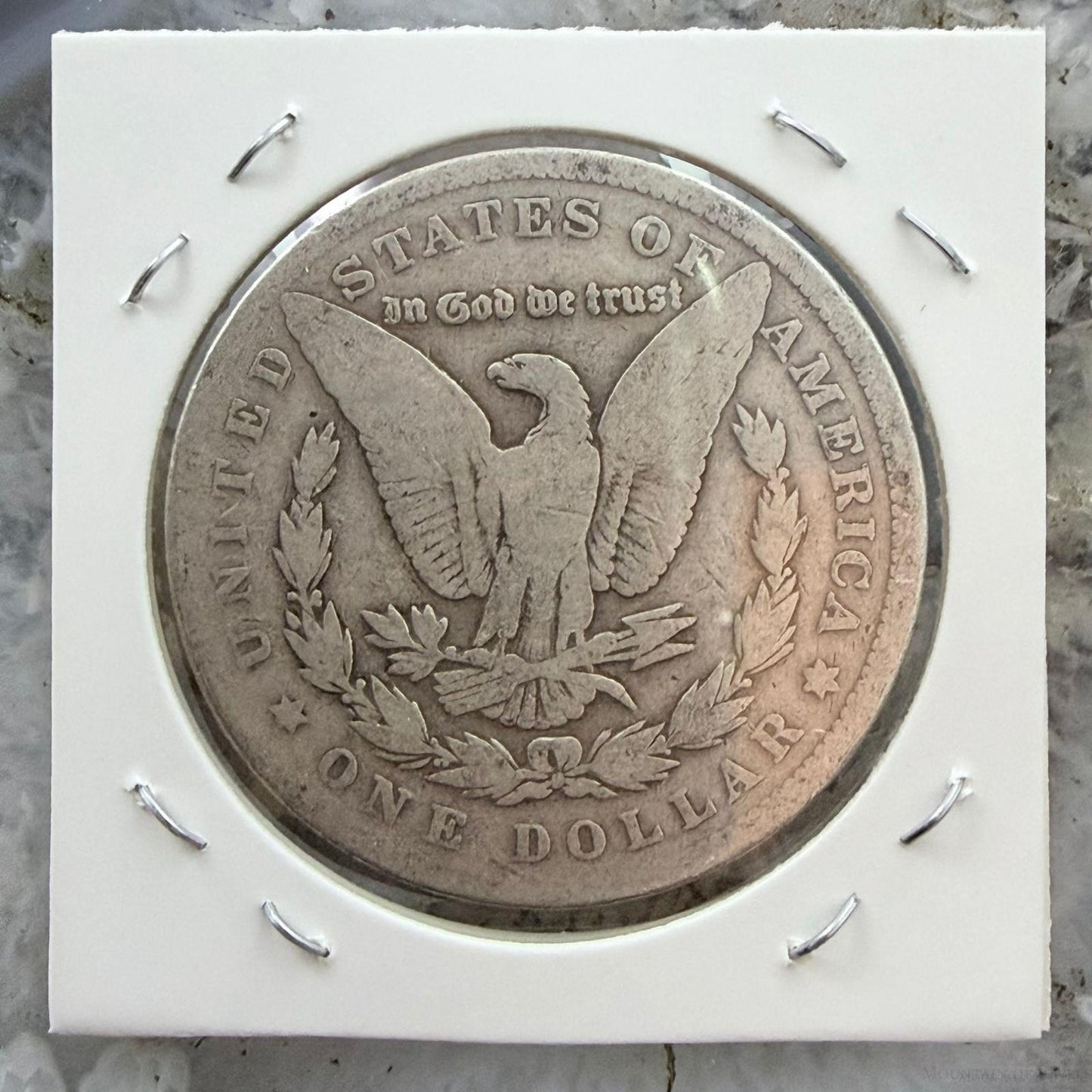 US 1884 90% Morgan Silver Dollar G-VG #122125-19GH