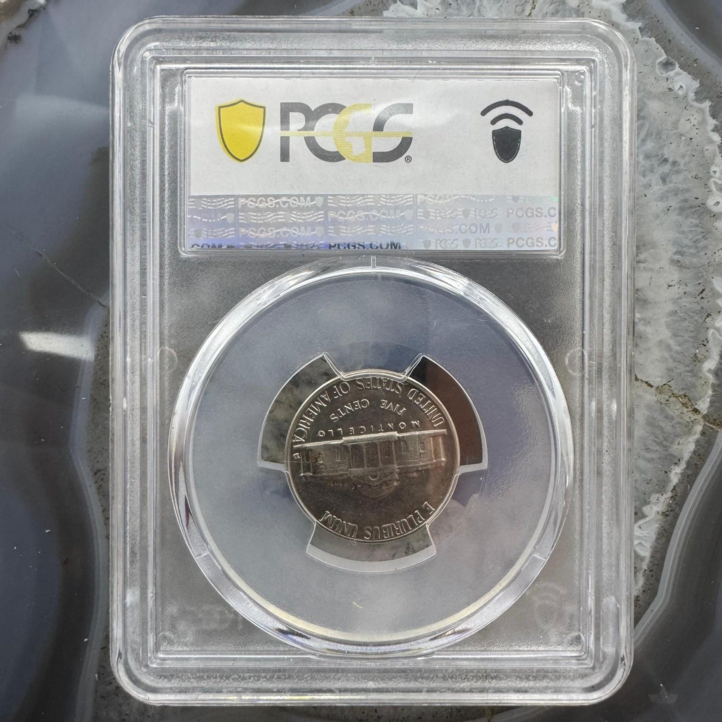 1961-D US Jefferson 5 Cents PCGS AU58 #108
