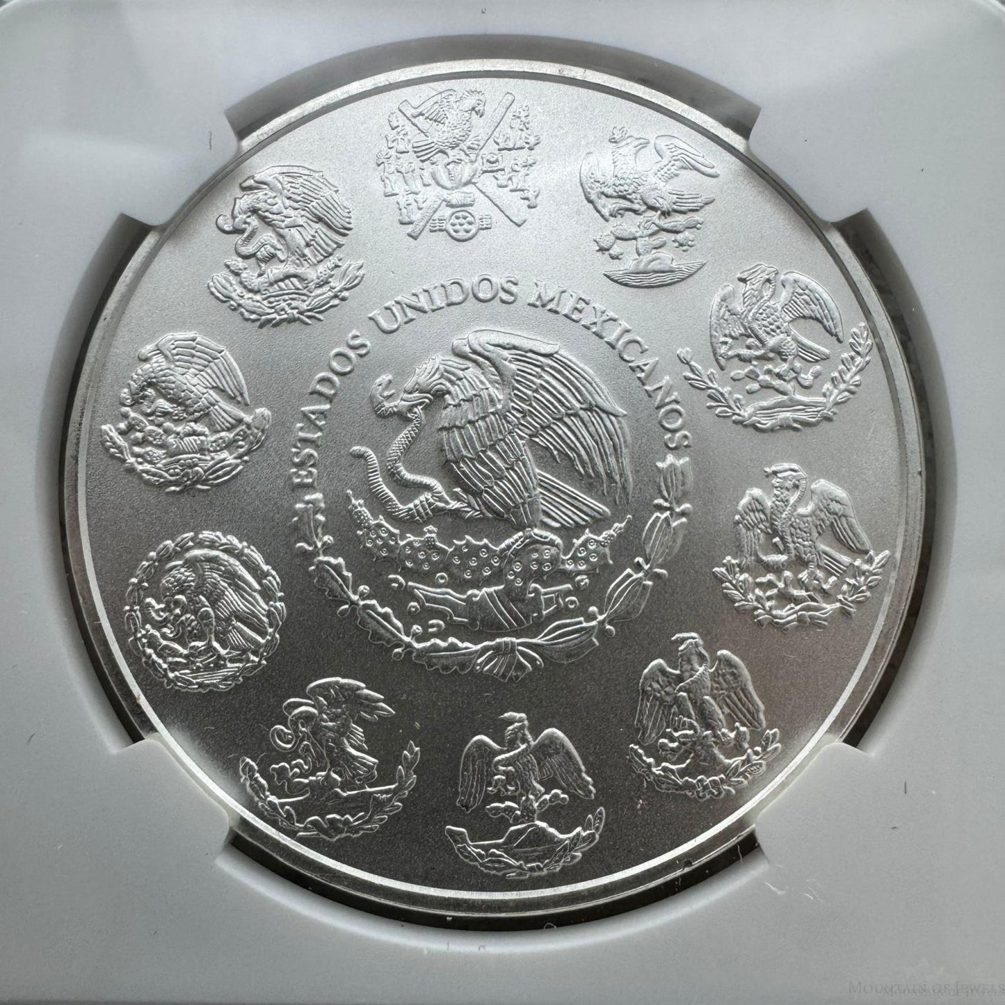 2011 Mexico One Ounce Libertad .999 Fine Silver NGC MS69 #2943174-003