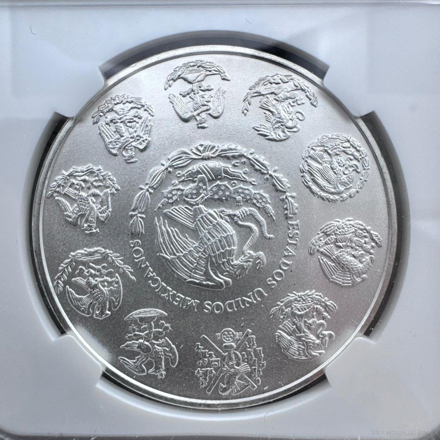 2011 Mexico One Ounce .999 Fine Silver NGC MS70 #019 HIGHEST GRADE