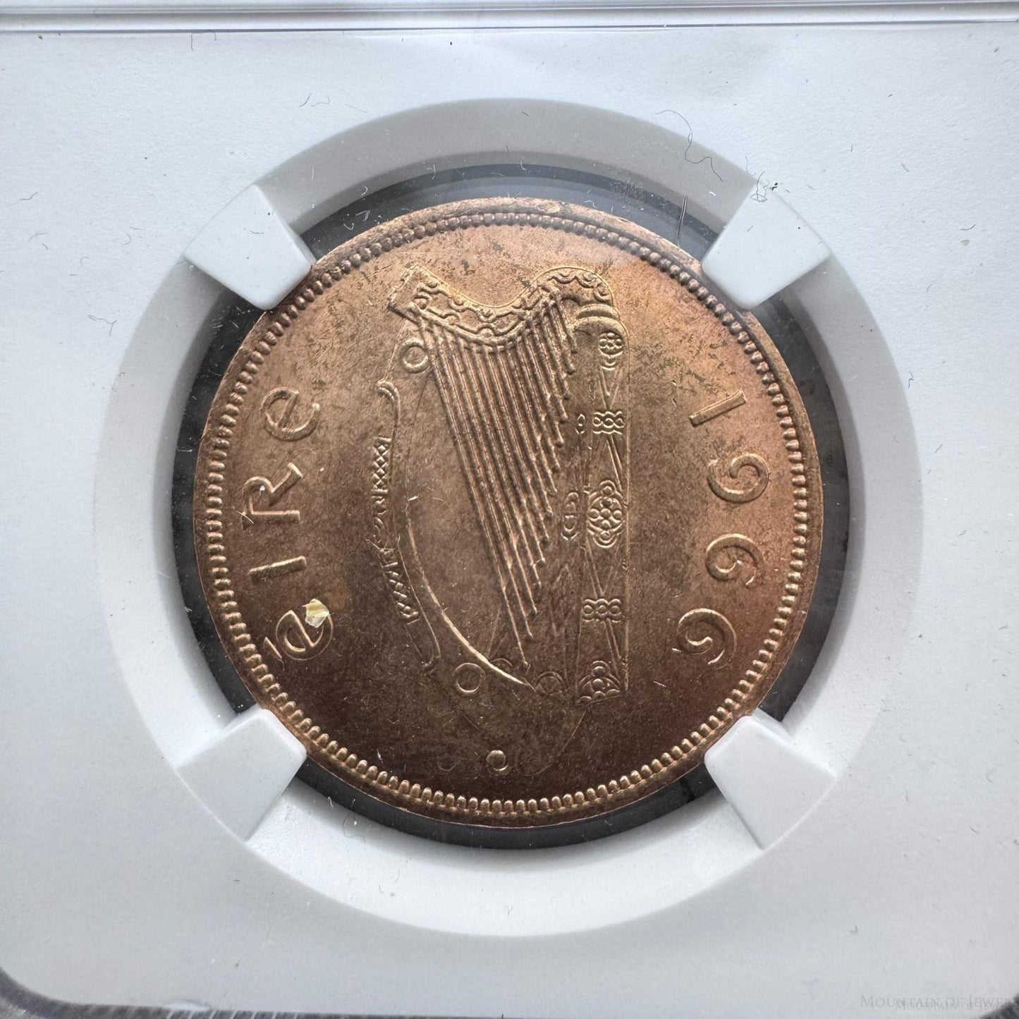 1966 Great Britain Lucky Irish Penny NGC Genuine #8160787-379