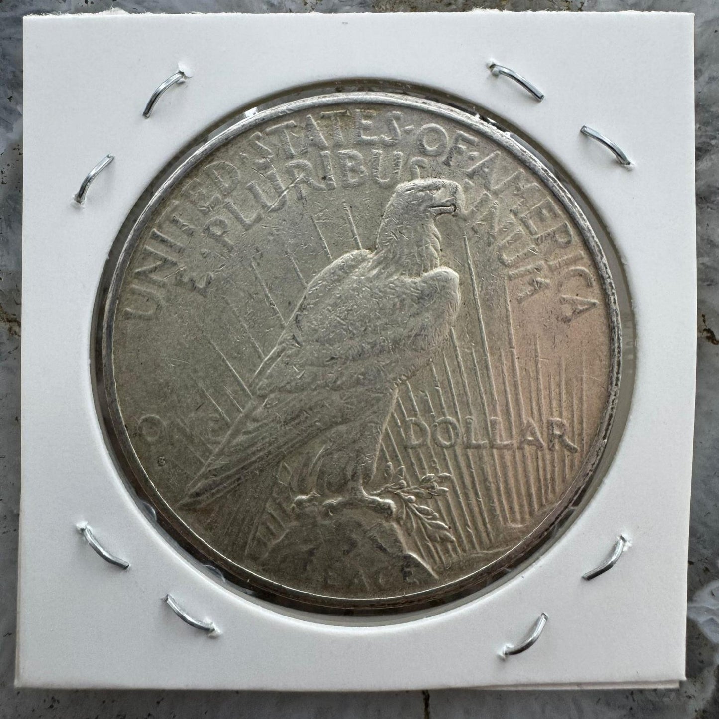1926-S US 90% Peace Silver Dollar F-VF #71625-5GP