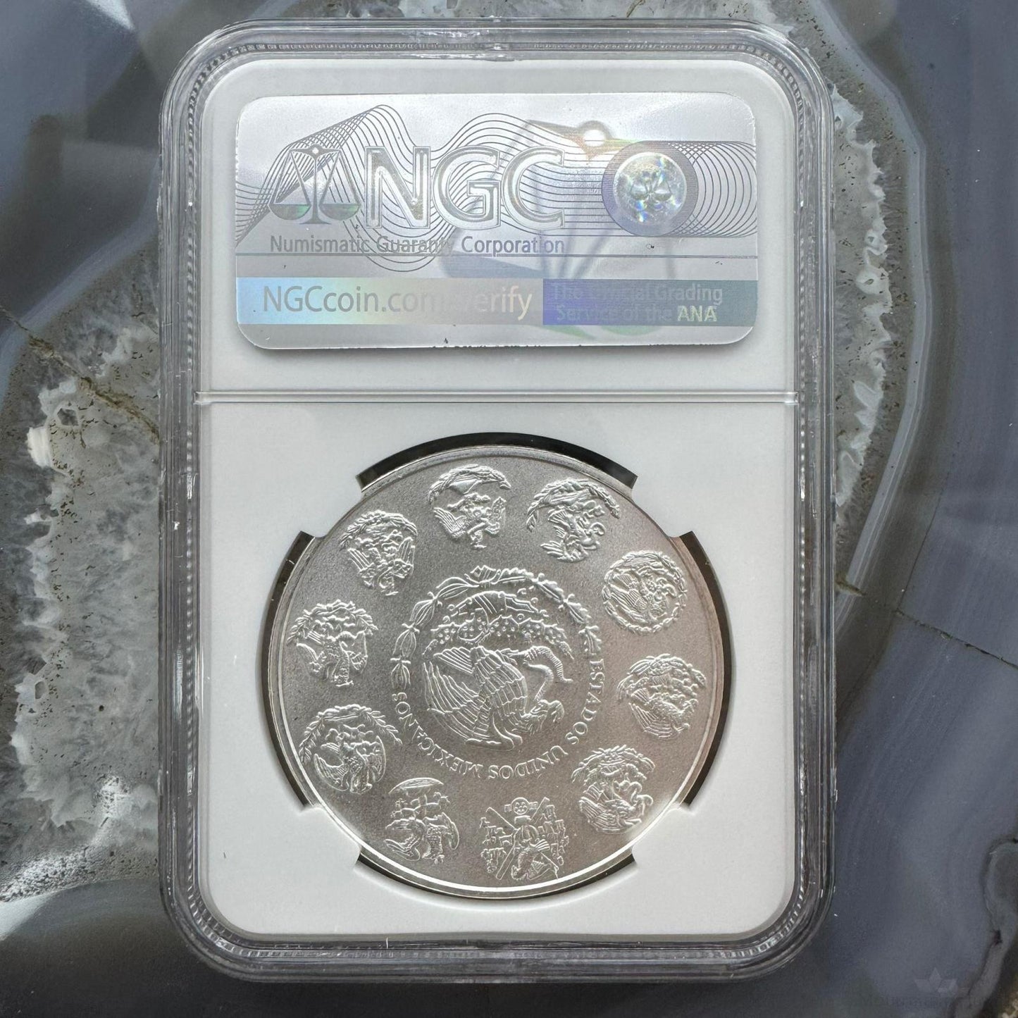 2011 Mexico One Ounce Libertad .999 Fine Silver NGC MS68 #2943174-006