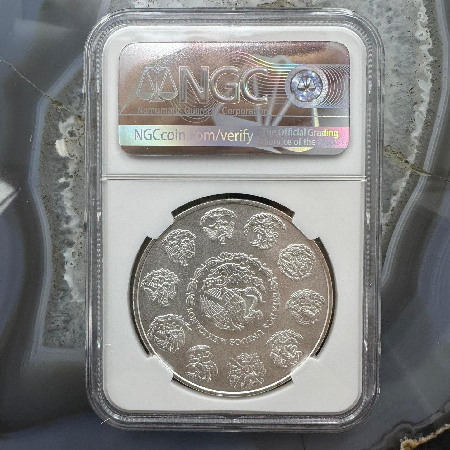 2011 Mexico One Ounce Libertad .999 Fine Silver NGC MS68 #2943174-011