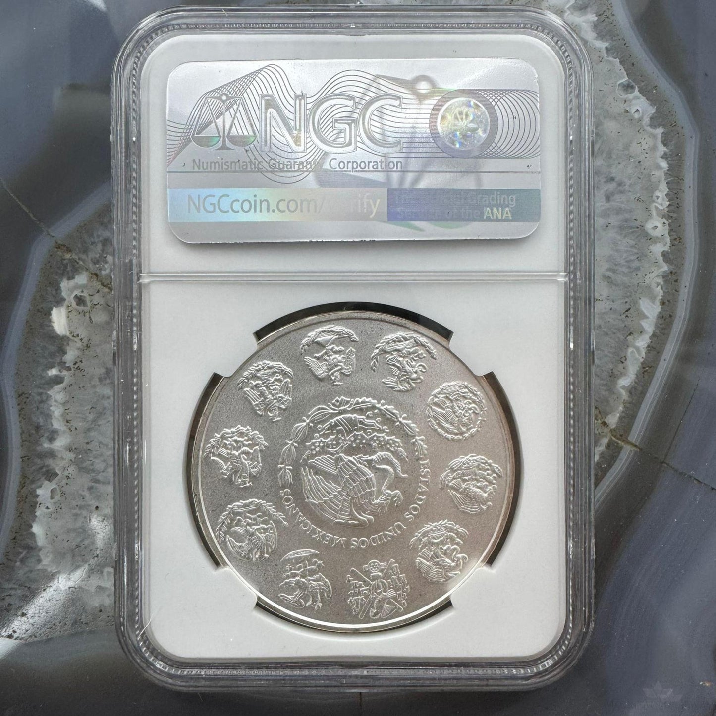2011 Mexico One Ounce Libertad .999 Fine Silver NGC MS69 #2943174-010